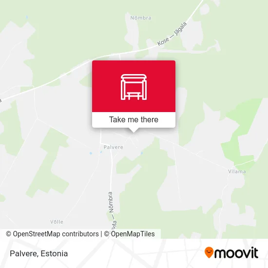 Карта Palvere
