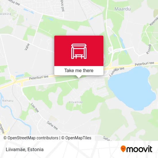 Карта Liivamäe