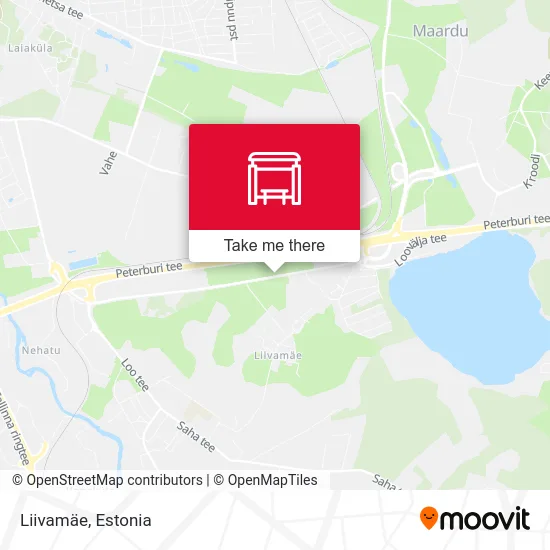 Карта Liivamäe