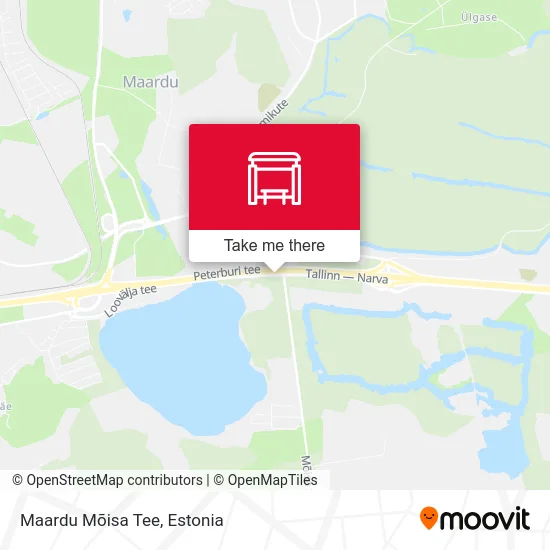 Карта Maardu Mõisa Tee