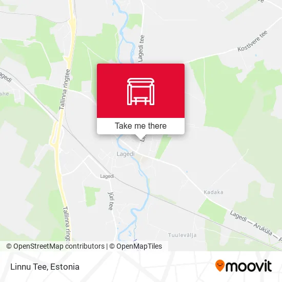 Linnu Tee map