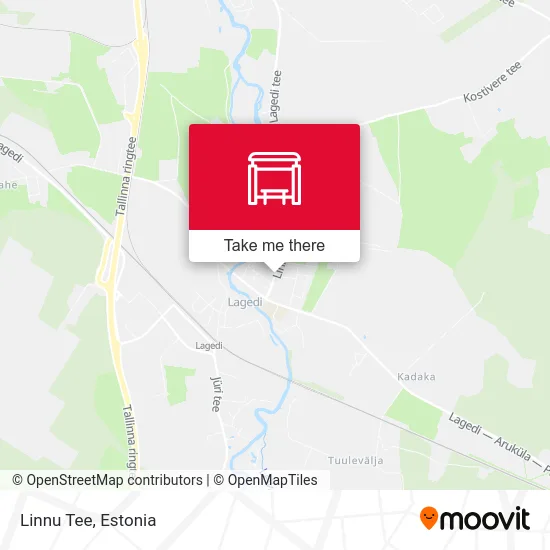 Карта Linnu Tee