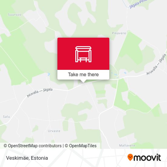 Карта Veskimäe