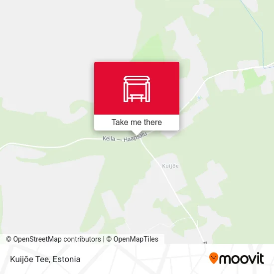 Карта Kuijõe Tee