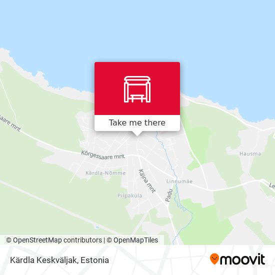 Kärdla Keskväljak map
