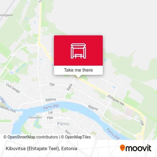 Карта Kibuvitsa (Ehitajate Teel)