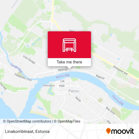 Карта Linakombinaat