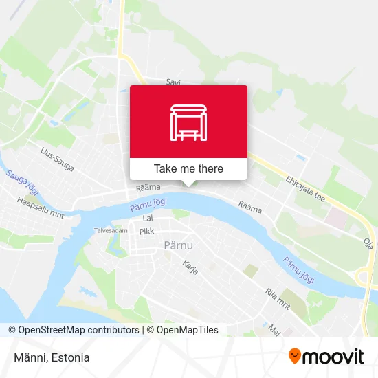 Карта Männi