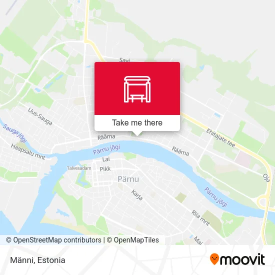Карта Männi