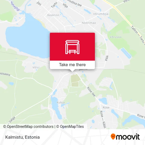 Карта Kalmistu
