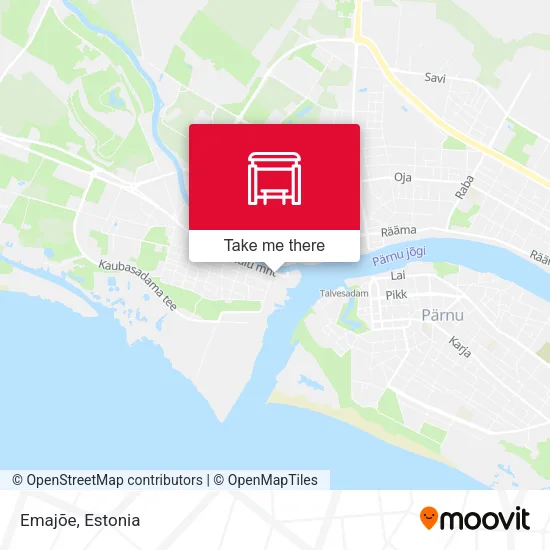 Карта Emajõe