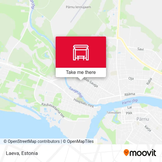 Карта Laeva