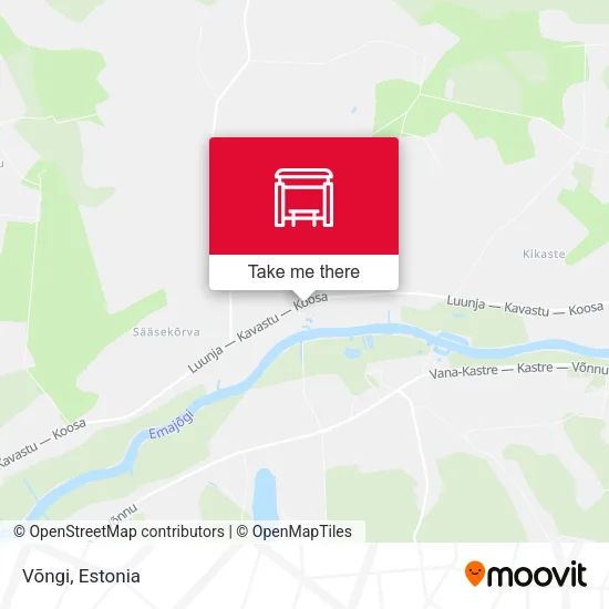 Карта Võngi