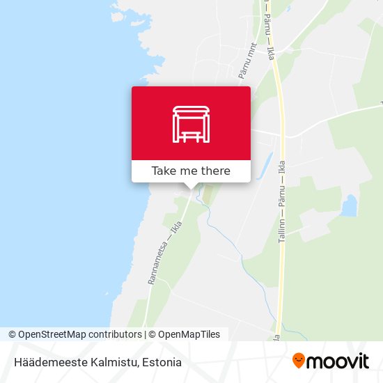 Häädemeeste Kalmistu map