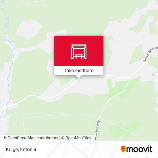 Карта Külge