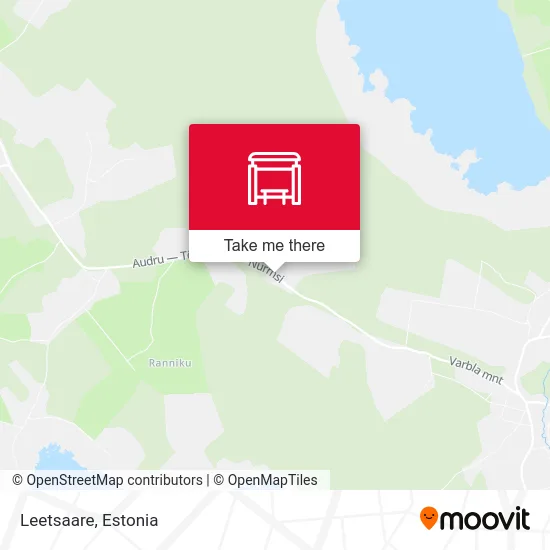 Карта Leetsaare