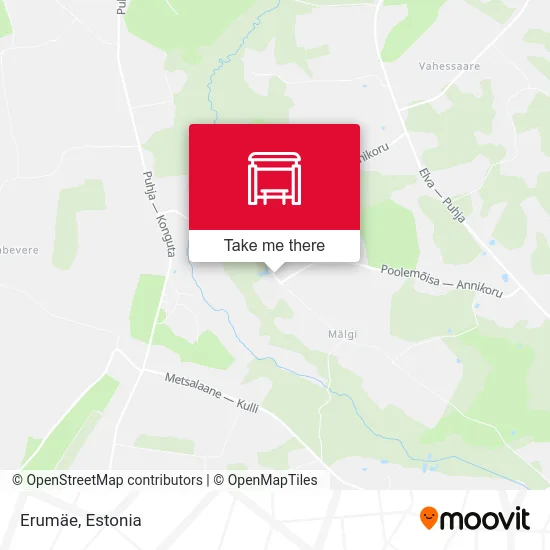 Карта Erumäe