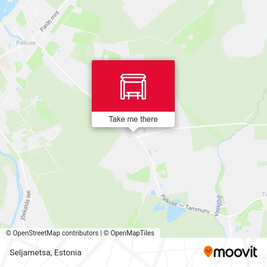 Карта Seljametsa