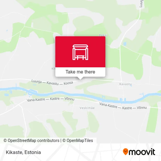 Карта Kikaste