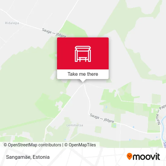 Карта Sangamäe