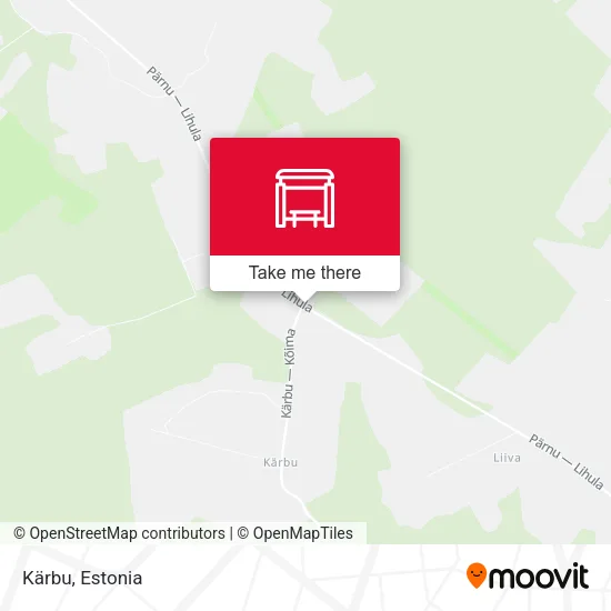 Карта Kärbu