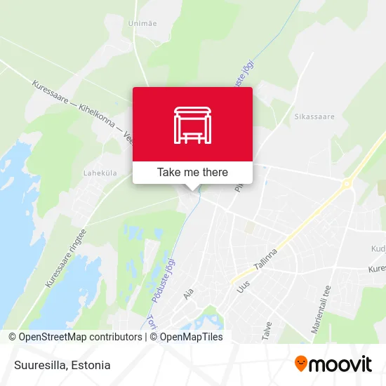 Карта Suuresilla