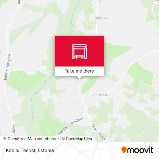 Карта Kobilu Teerist