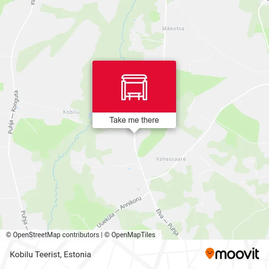 Карта Kobilu Teerist