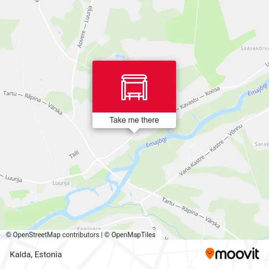 Карта Kalda