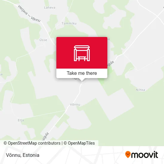 Карта Võnnu