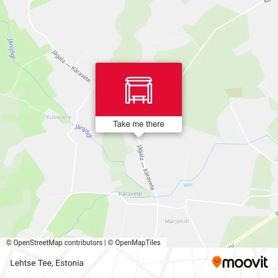 Карта Lehtse Tee