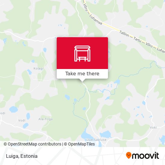 Luiga map