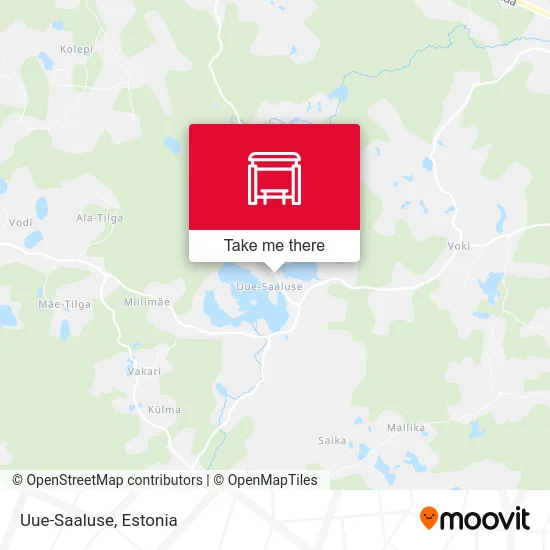 Карта Uue-Saaluse