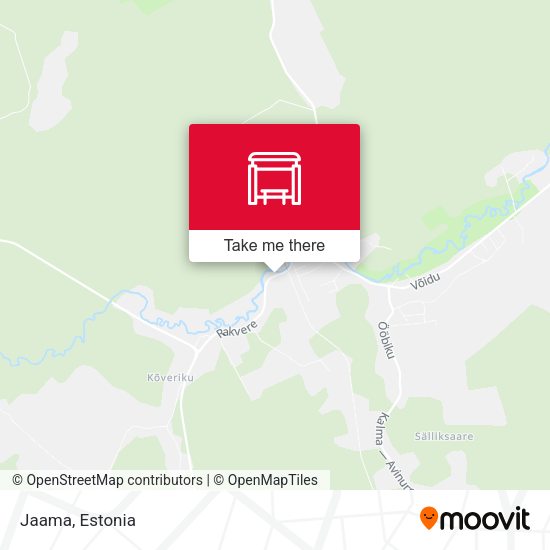Карта Jaama