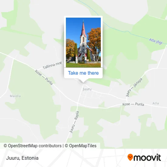 Карта Juuru