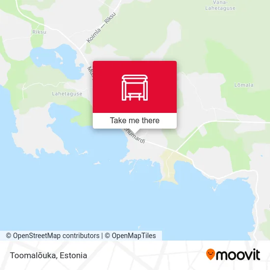 Карта Toomalõuka