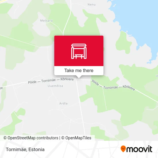 Карта Tornimäe
