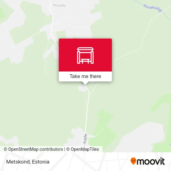 Карта Metskond