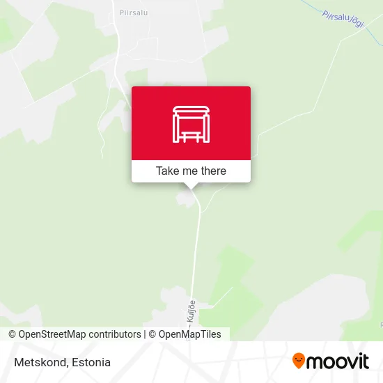 Карта Metskond