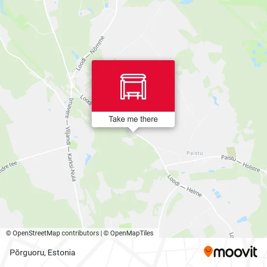 Карта Põrguoru