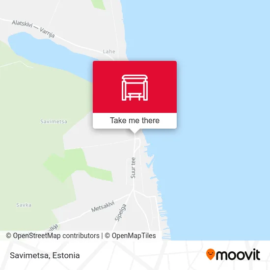 Карта Savimetsa
