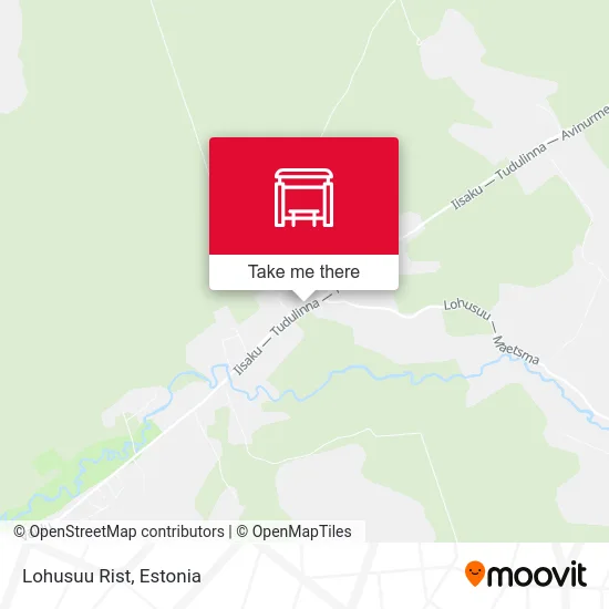 Карта Lohusuu Rist