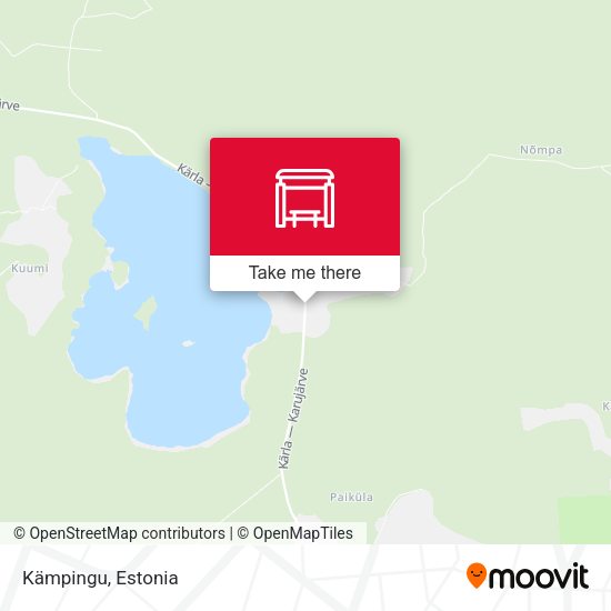 Карта Kämpingu
