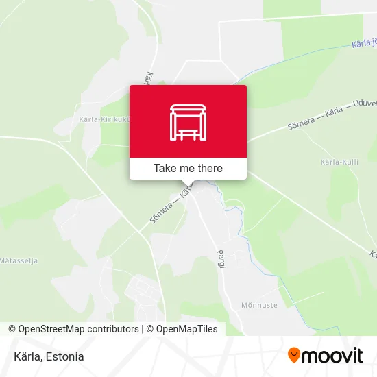 Карта Kärla