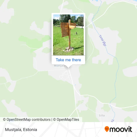 Карта Mustjala