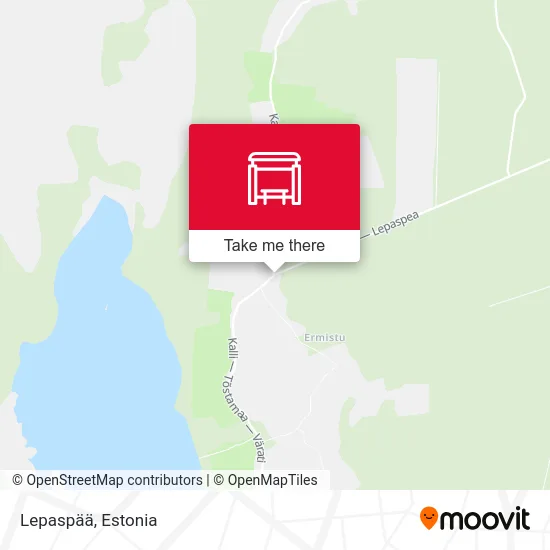 Карта Lepaspää