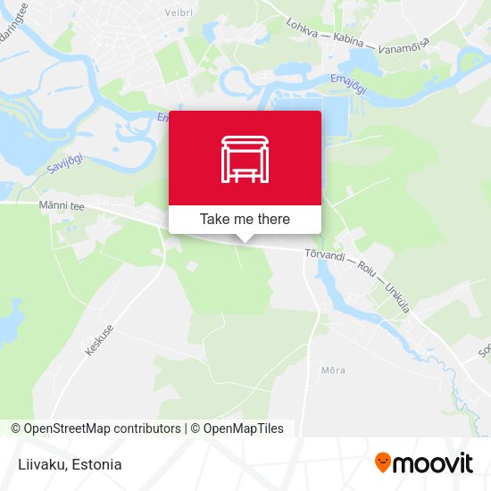 Карта Liivaku
