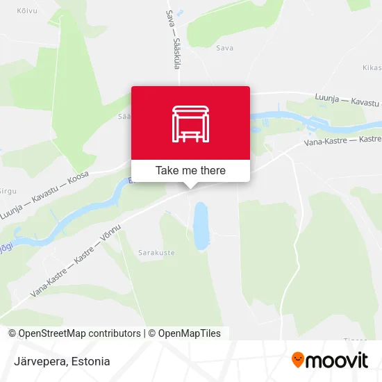 Карта Järvepera