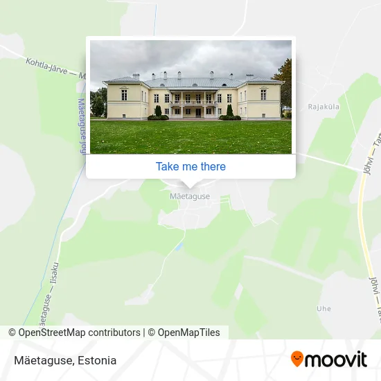 Карта Mäetaguse