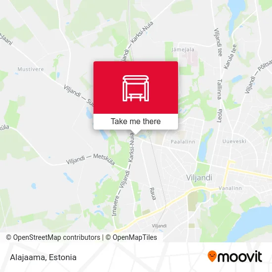 Карта Alajaama